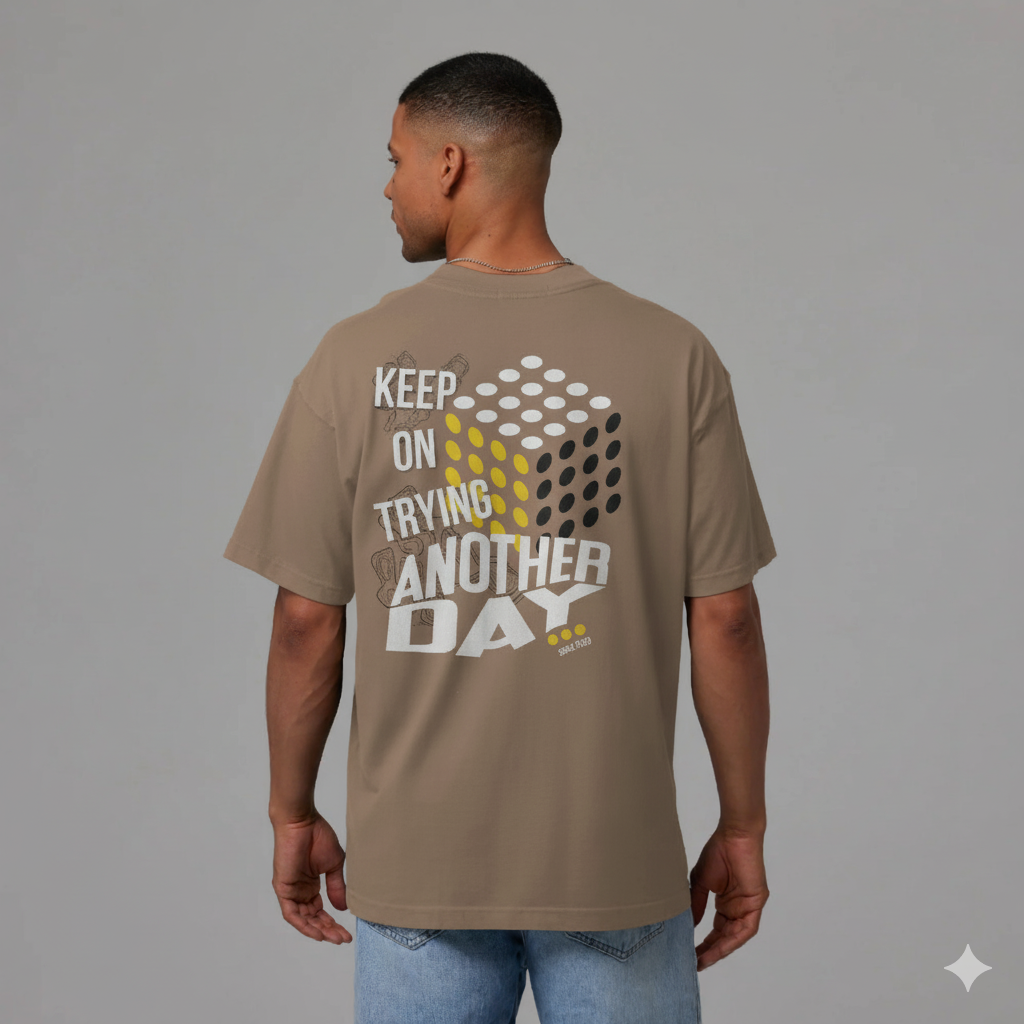 ANOTHER DAY Tshirt (Coffiee)