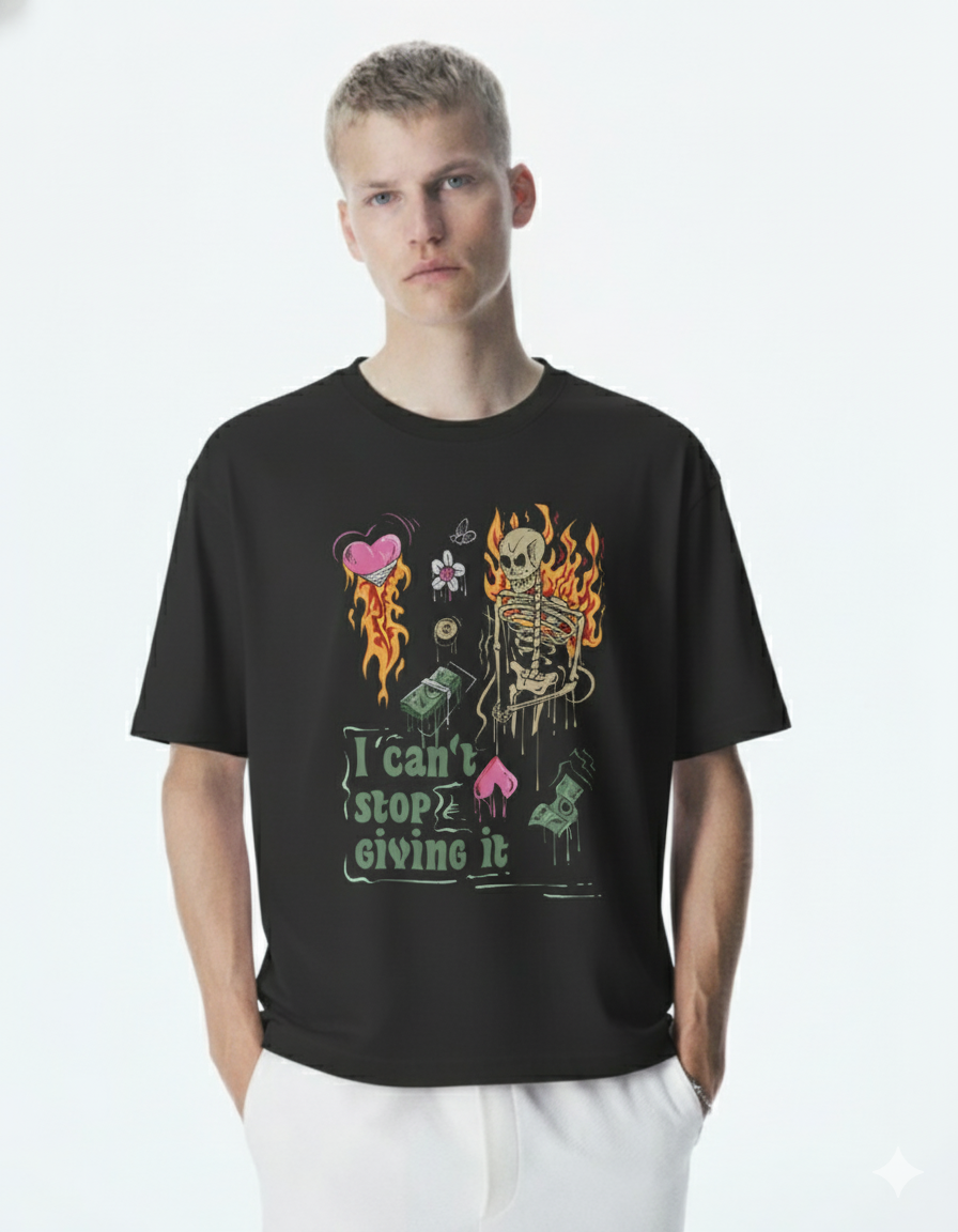 DEADLOVE Oversize Tshirt (Black)