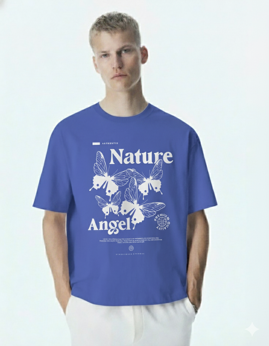NATURE LOVE Tshirt (Royal Blue)