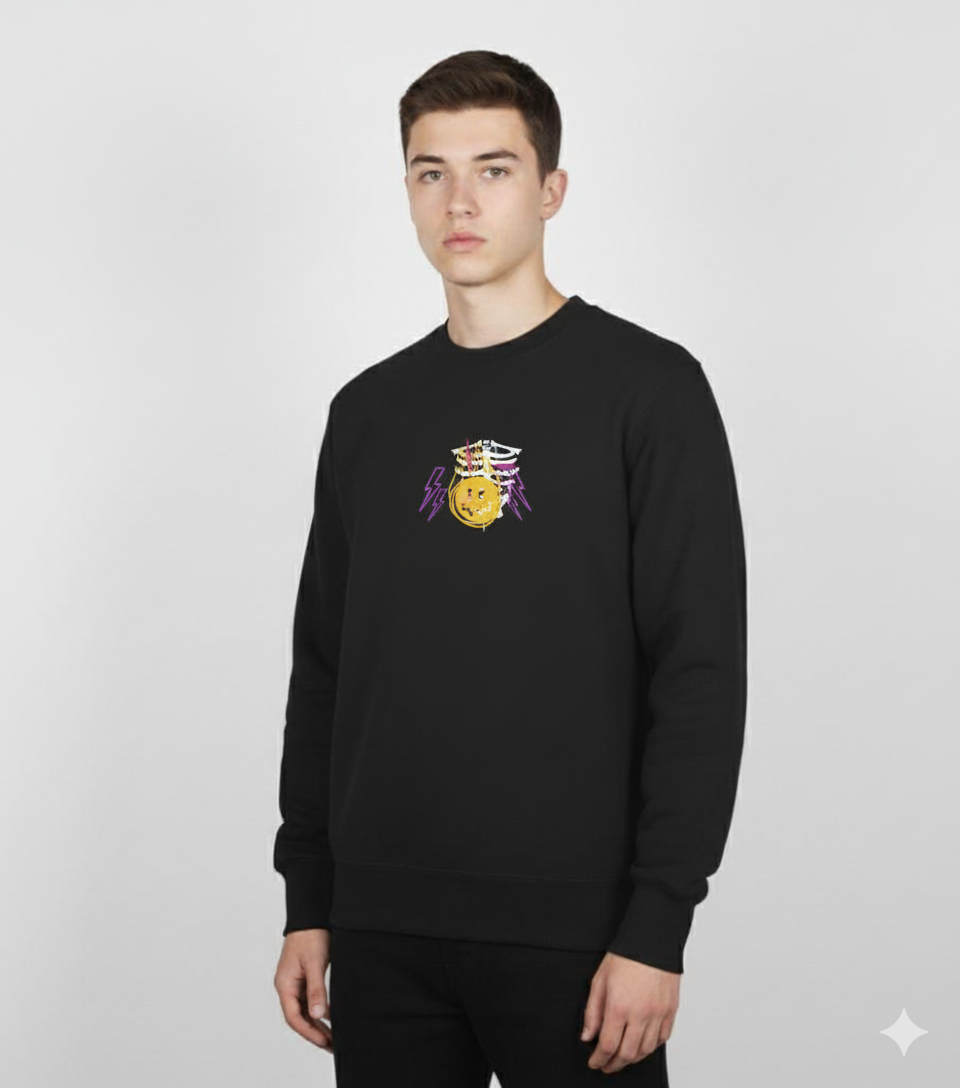 URBAN CULCURE Sweatshirt (Black)