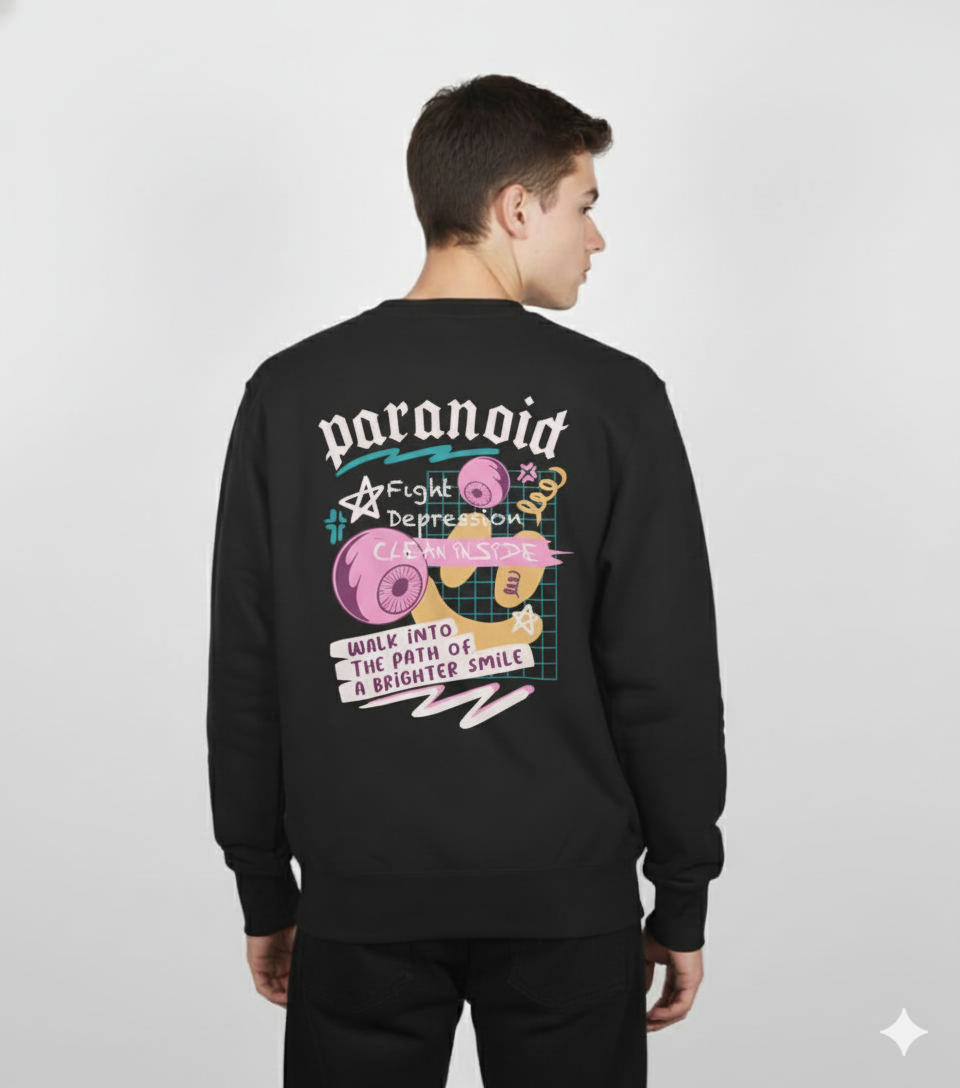 PARANOID Sweatshirt (Black)