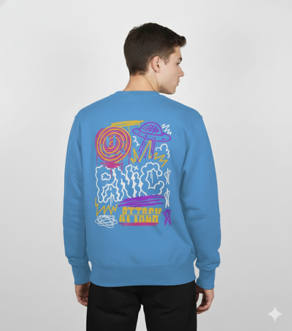 PANIC Sweatshirt (Royal Blue)