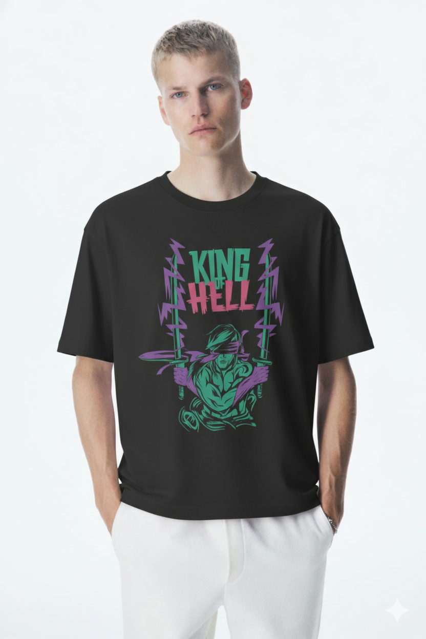 KING OF HELL Tshirt (Black)