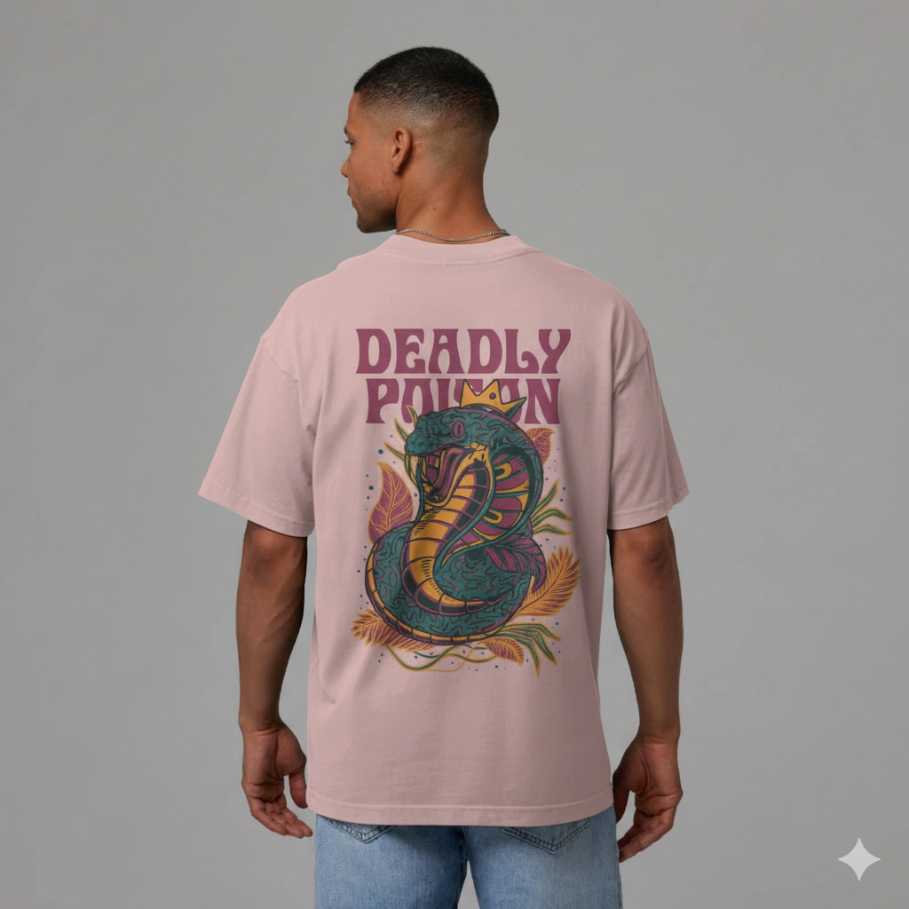 DEADLY POISON Tshirt (Baby Pink)