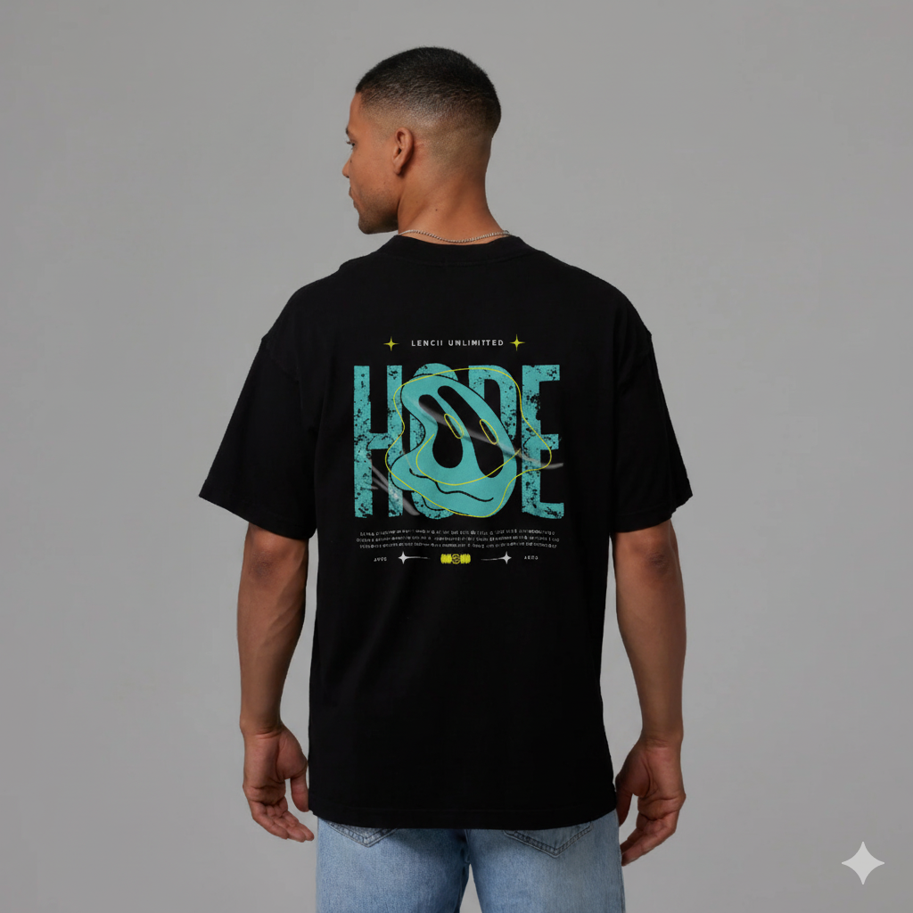 HOPE Oversize Tshirt (Black)