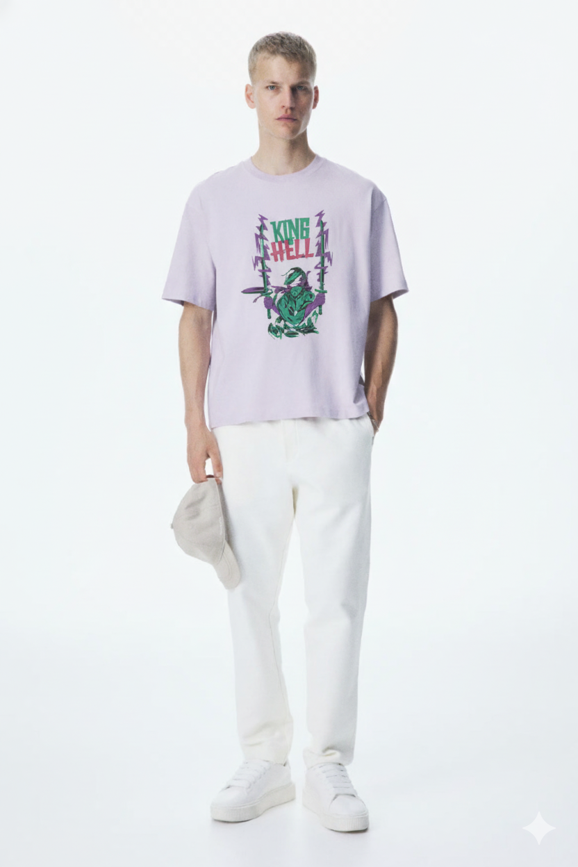 KING OF HELL Tshirt (White)