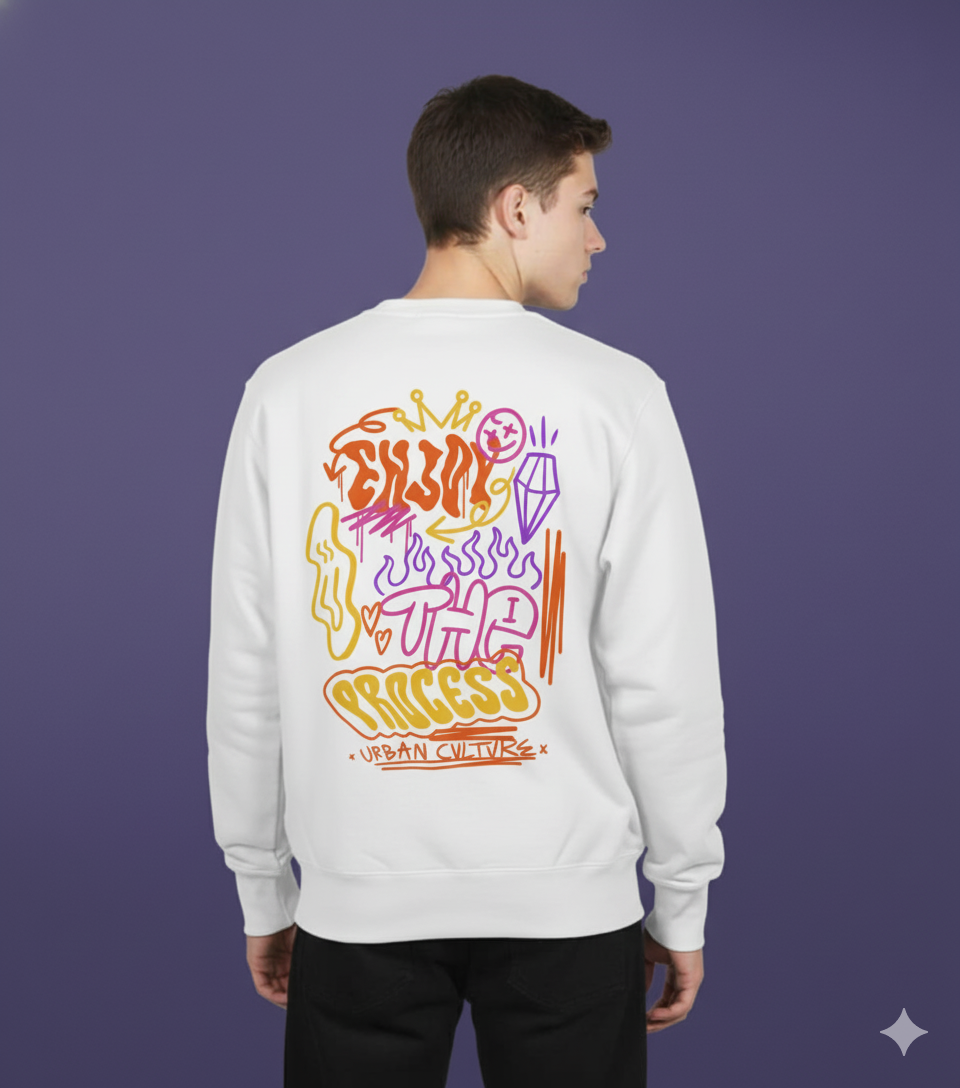 PROCESS Sweatshirt (White)