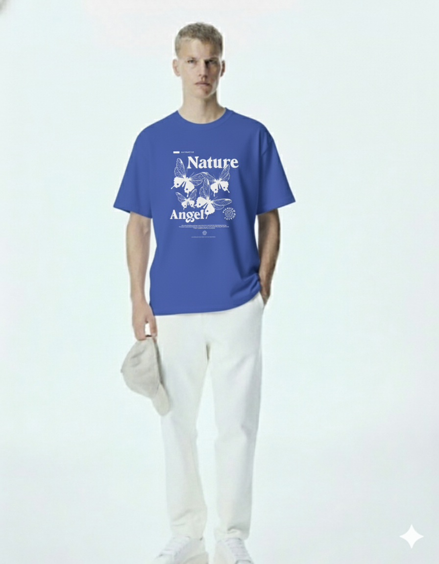 NATURE LOVE Tshirt (Royal Blue)