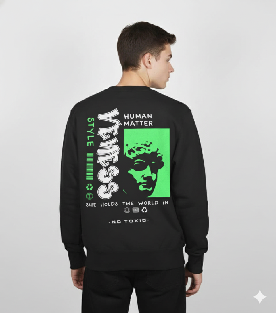 ALIVENESS Sweatshirt (Black)