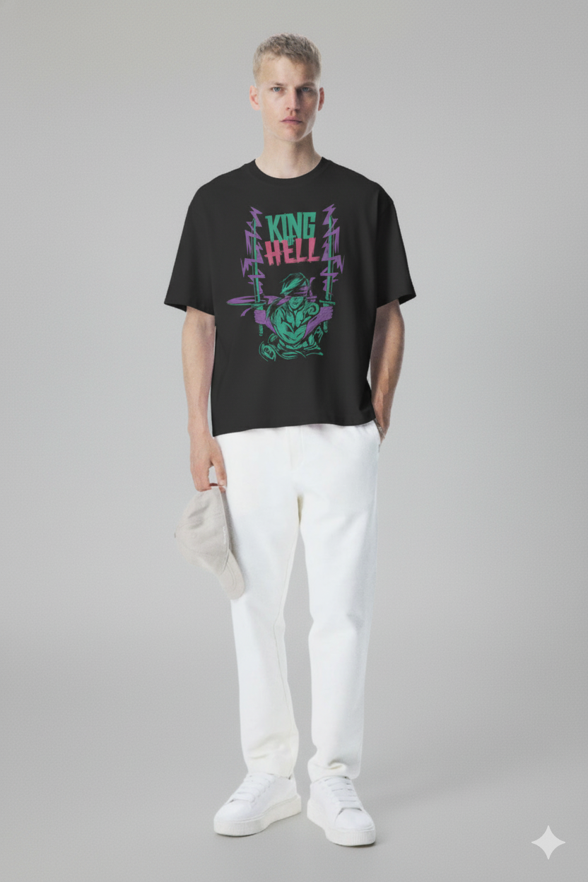 KING OF HELL Tshirt (Black)