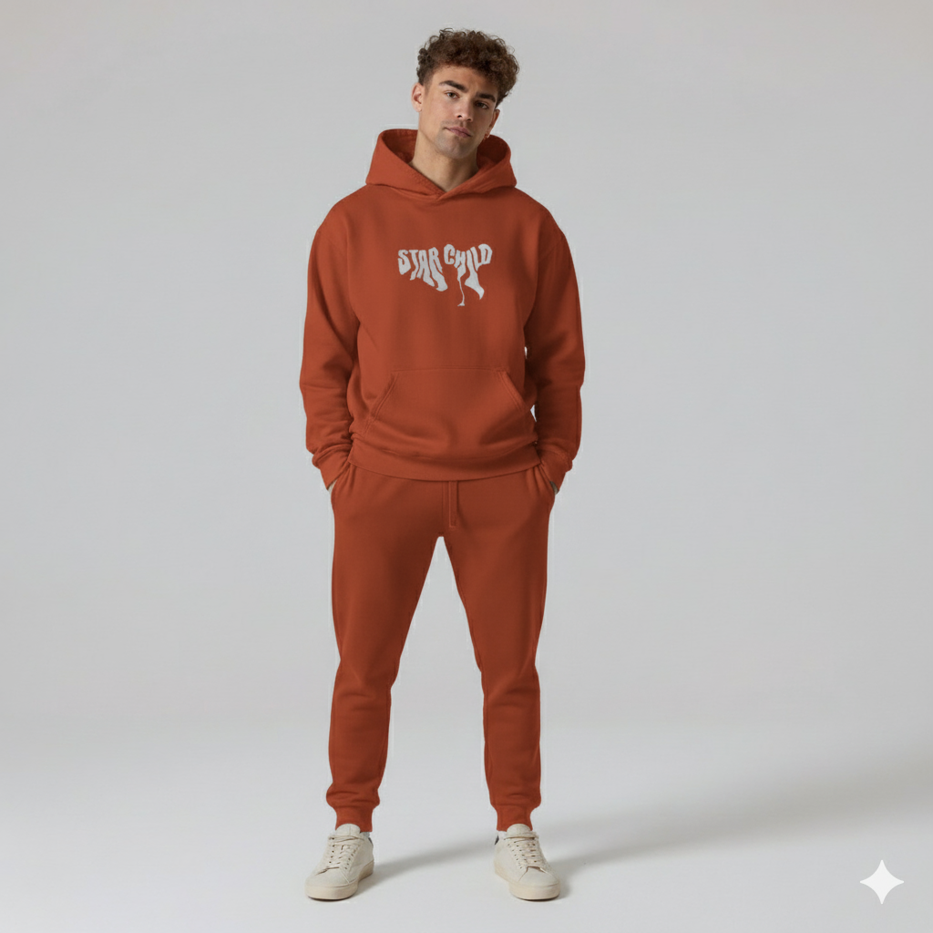 STAR CHILD Hoodie (Orange)