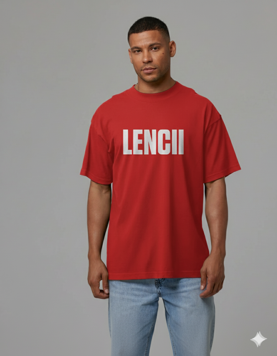 MIND Oversize Tshirt (Red)