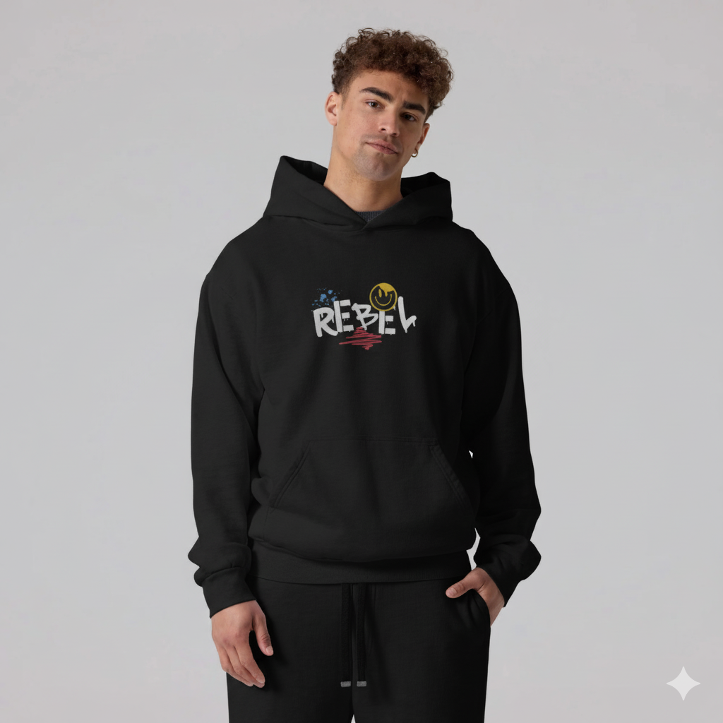 REBEL Hoodie (Black)