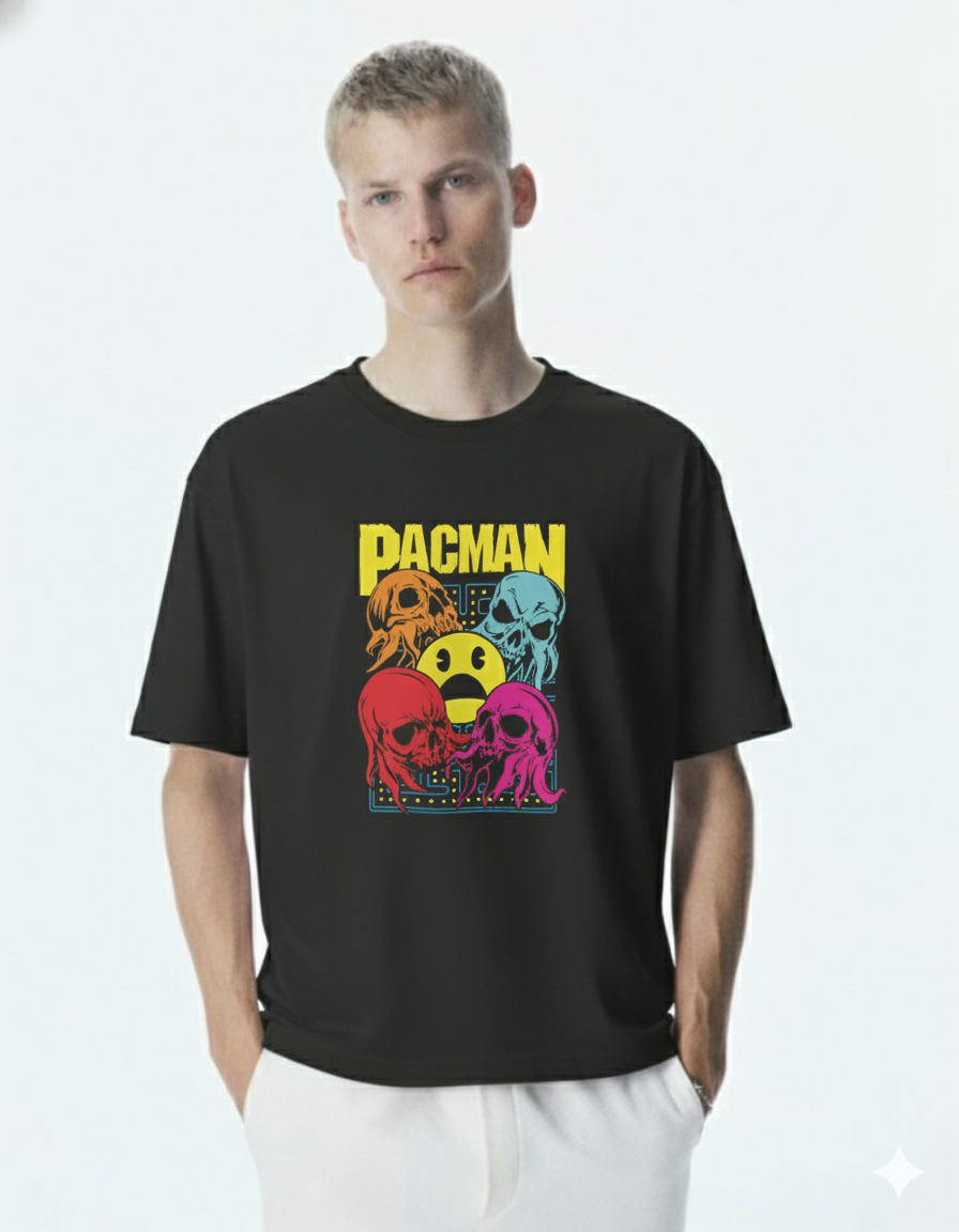 PACMAN Tshirt (Black)