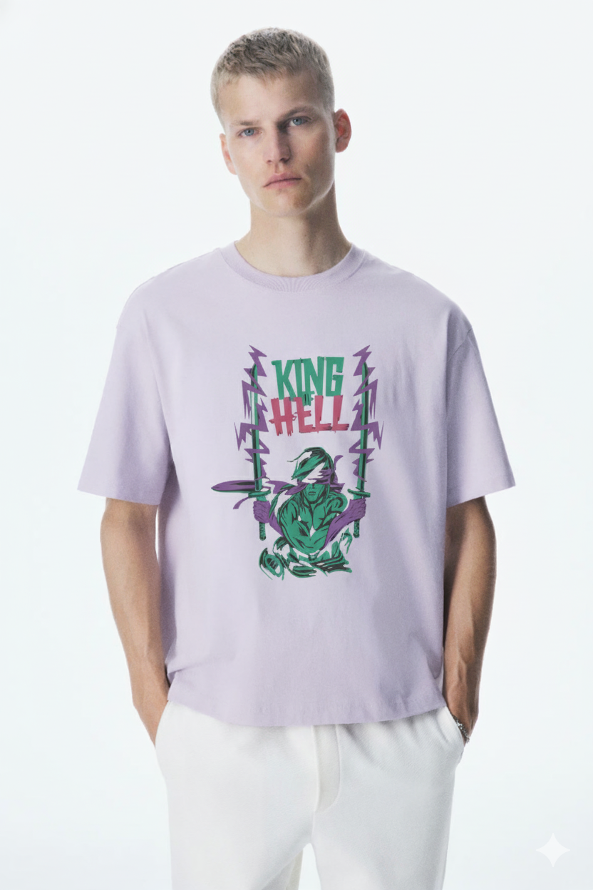 KING OF HELL Tshirt (White)