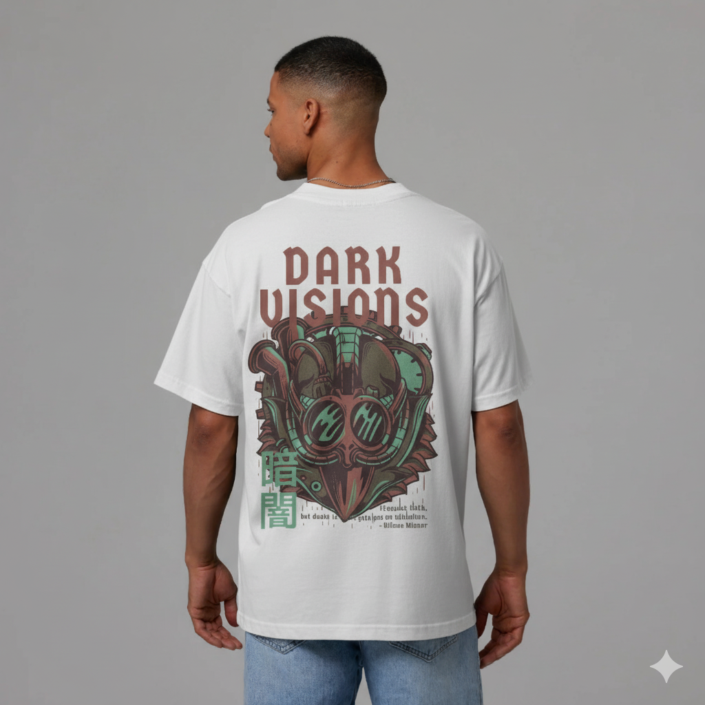 DARK VISIONS Tshirt (White)