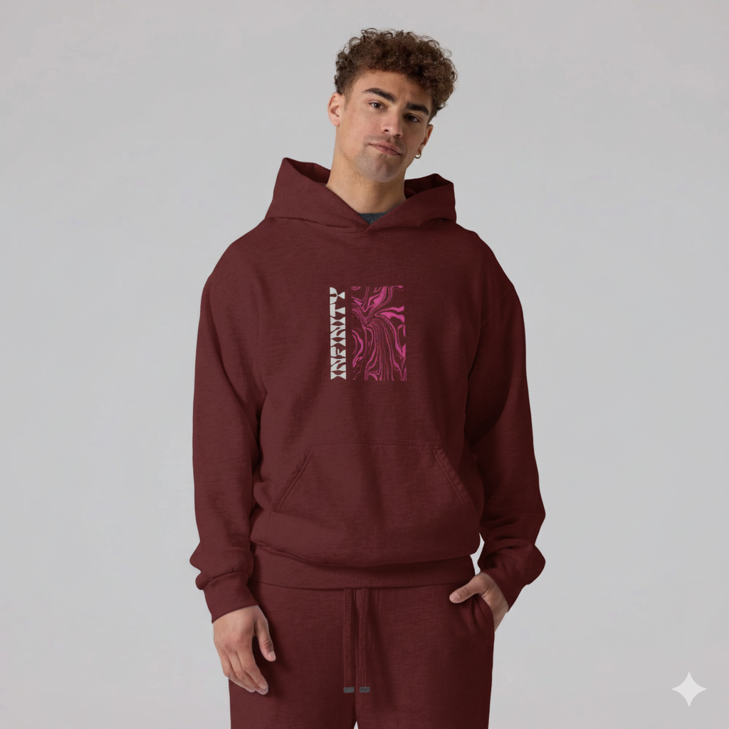 INFINITY  Hoodie (Maroon)