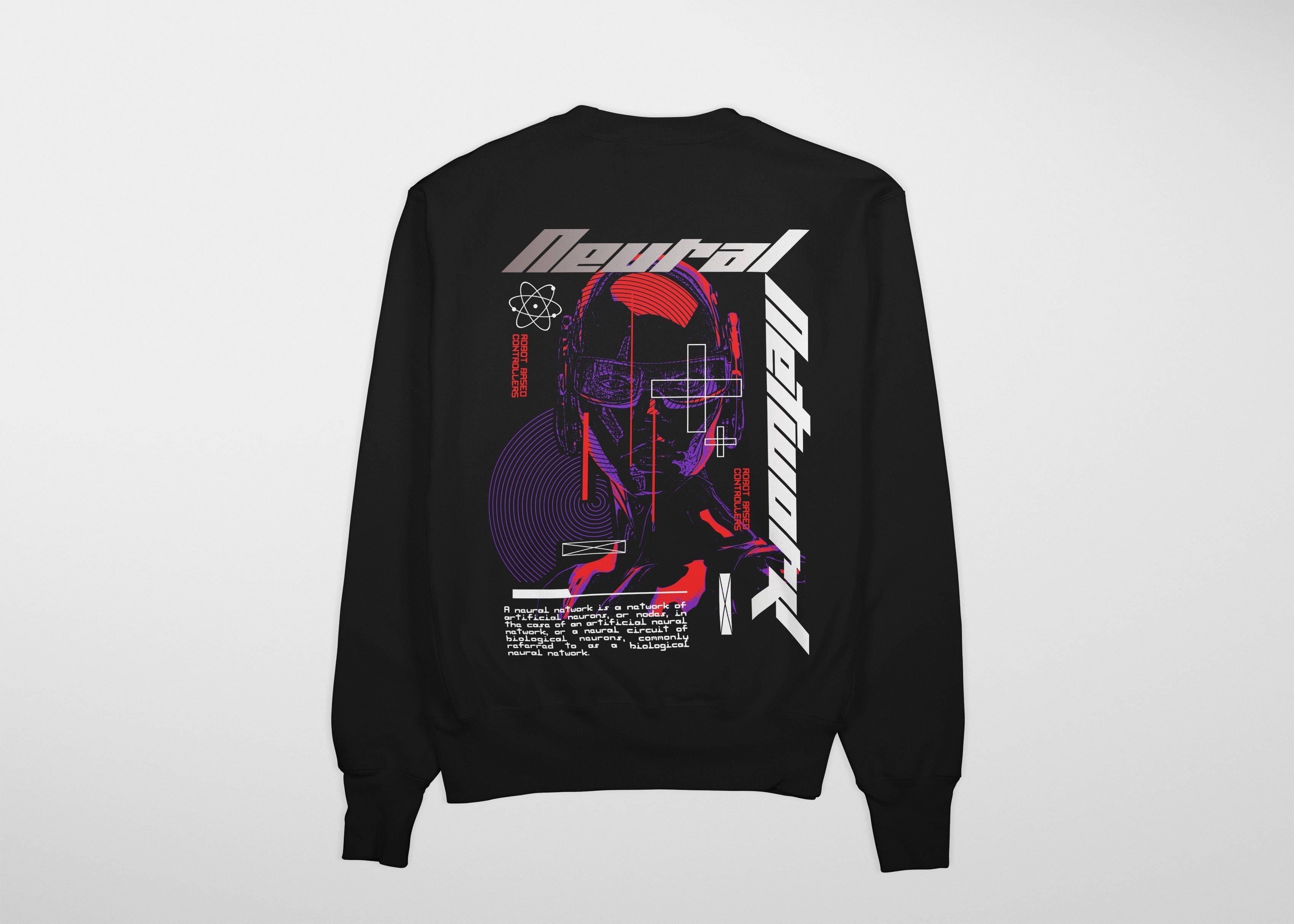 NEURAL NETWORK Sweatshirt (Black)