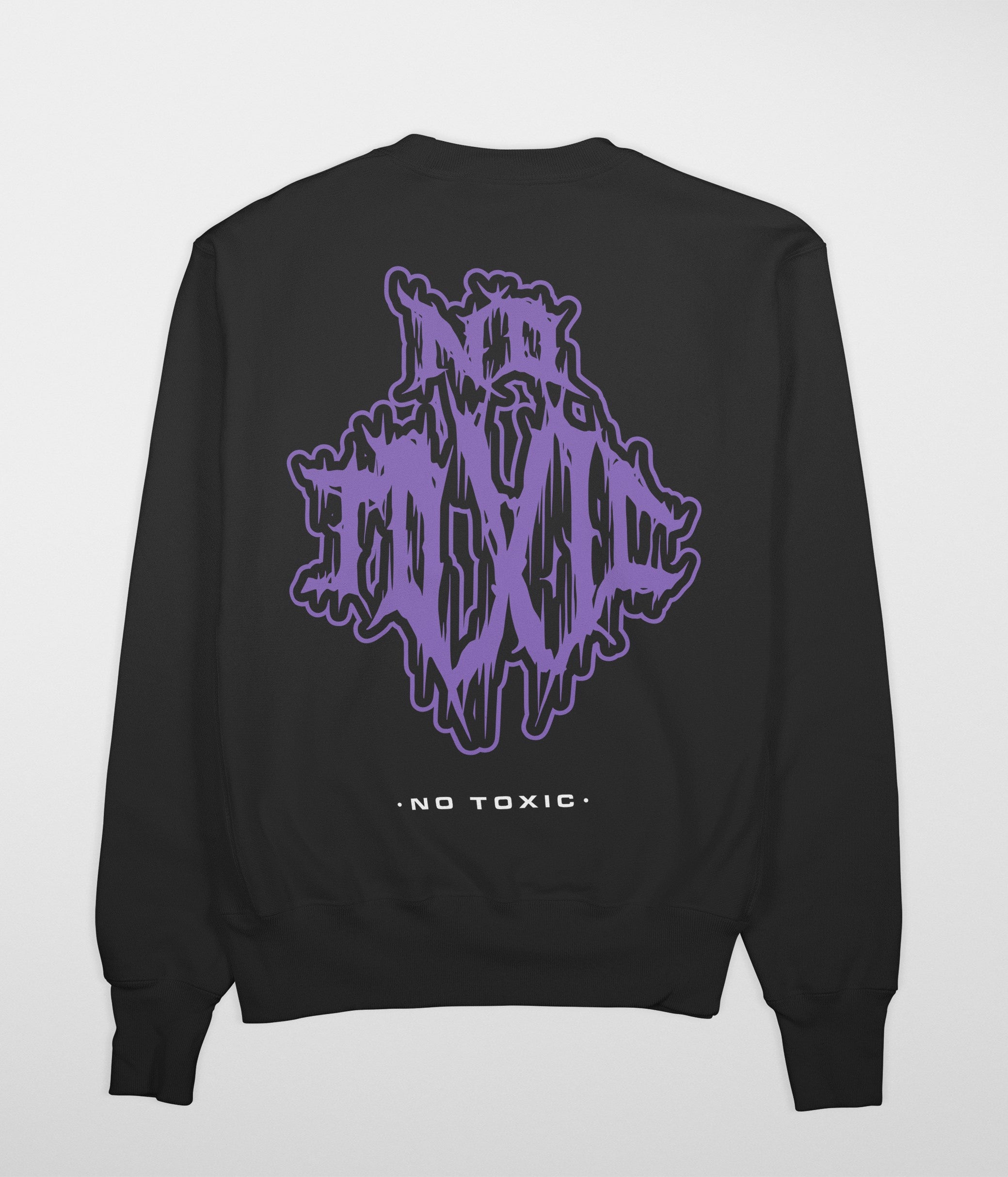 NO TOXIC Sweatshirt (Black)