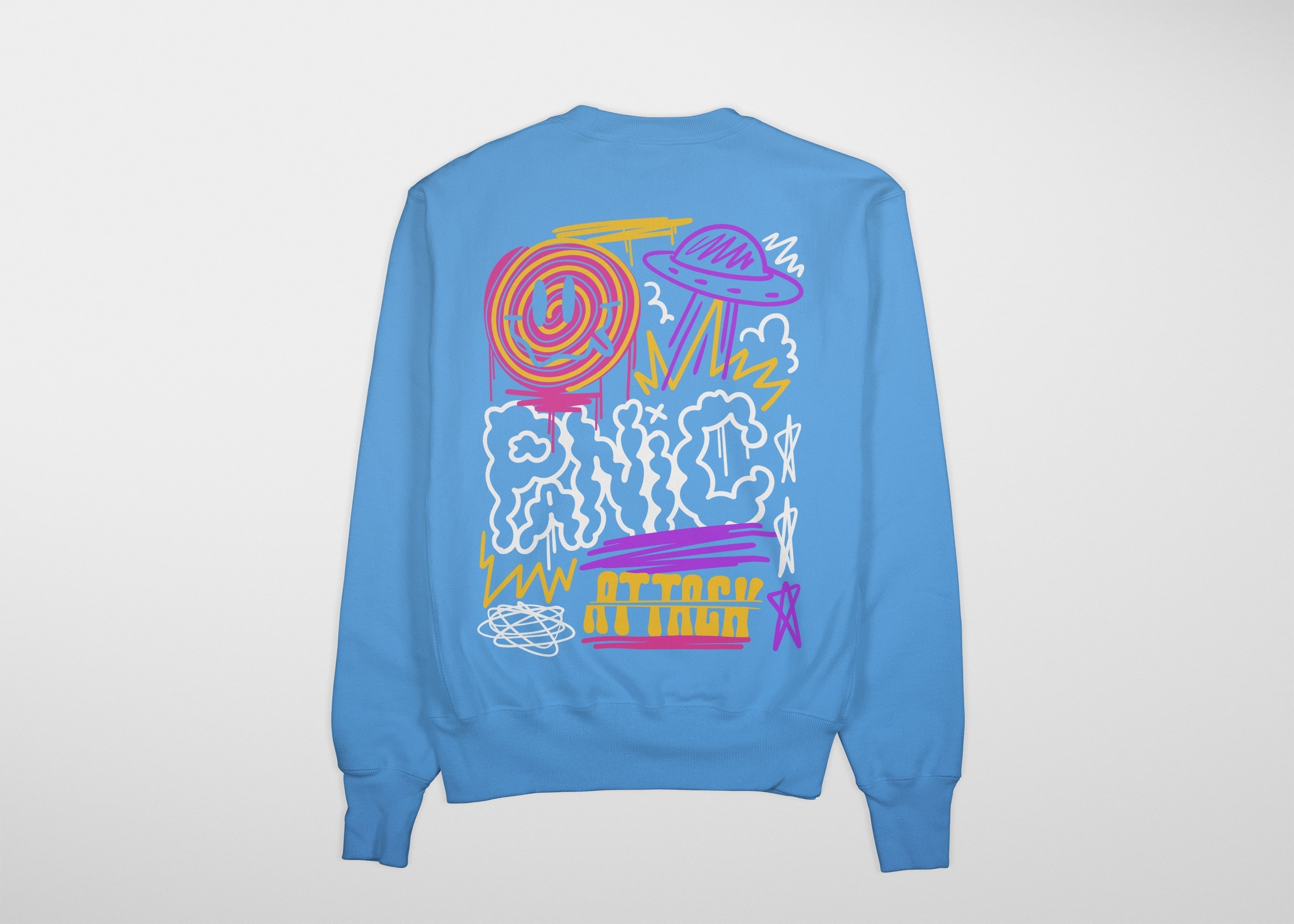 PANIC Sweatshirt (Royal Blue)