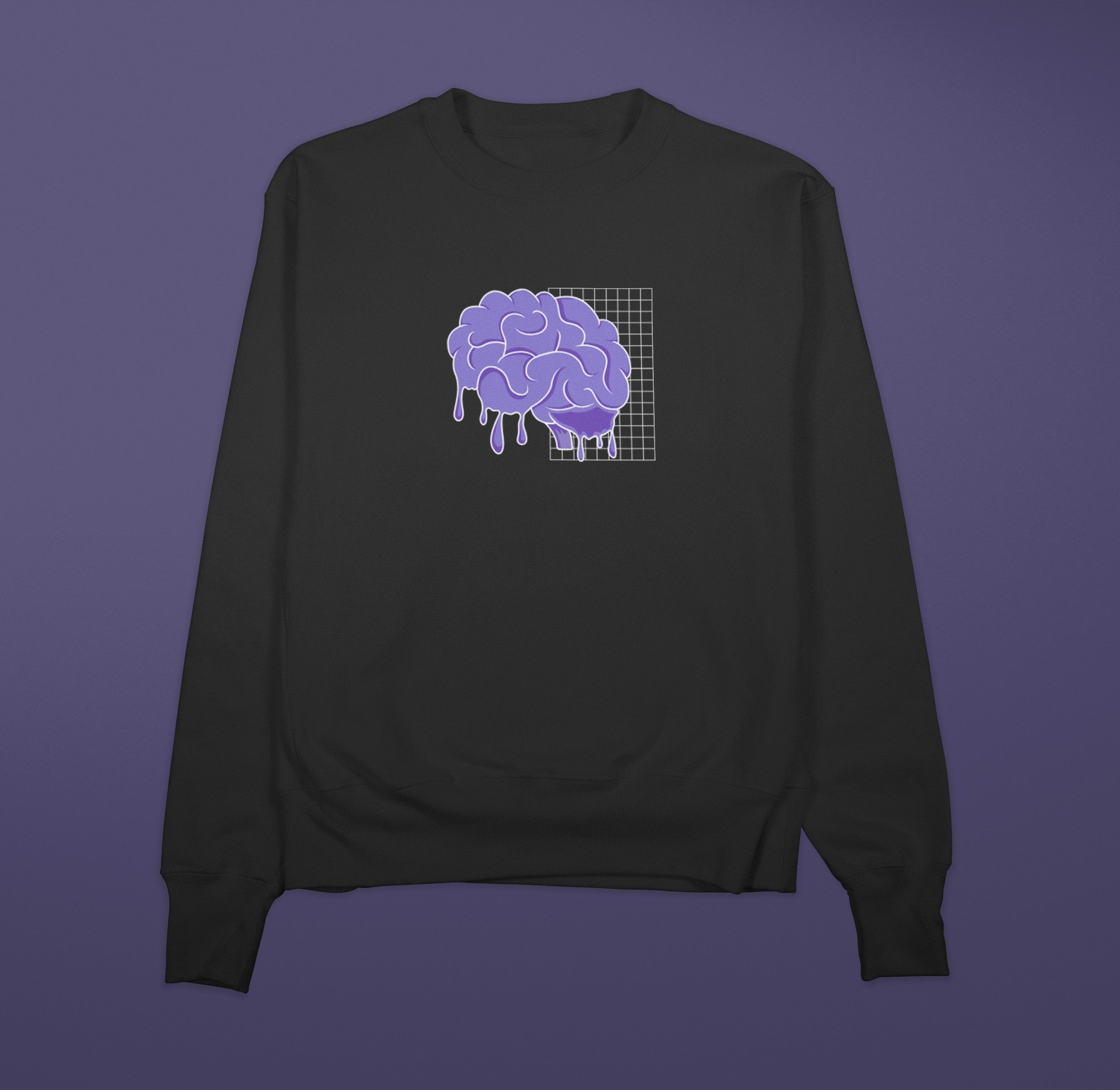 BRAIN DAMAGE Sweatshirt (Black)