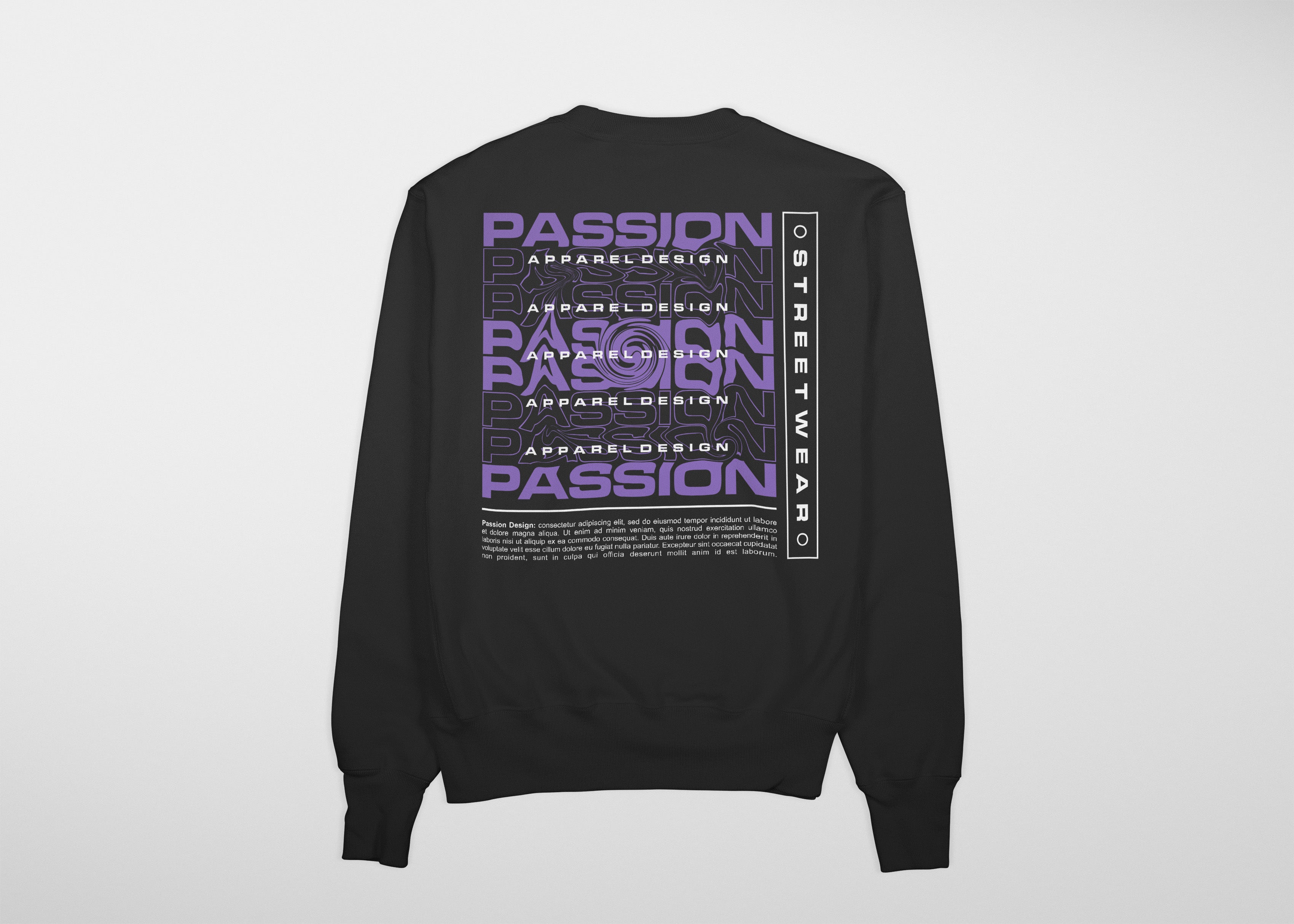 PASSION Sweatshirt (Black)