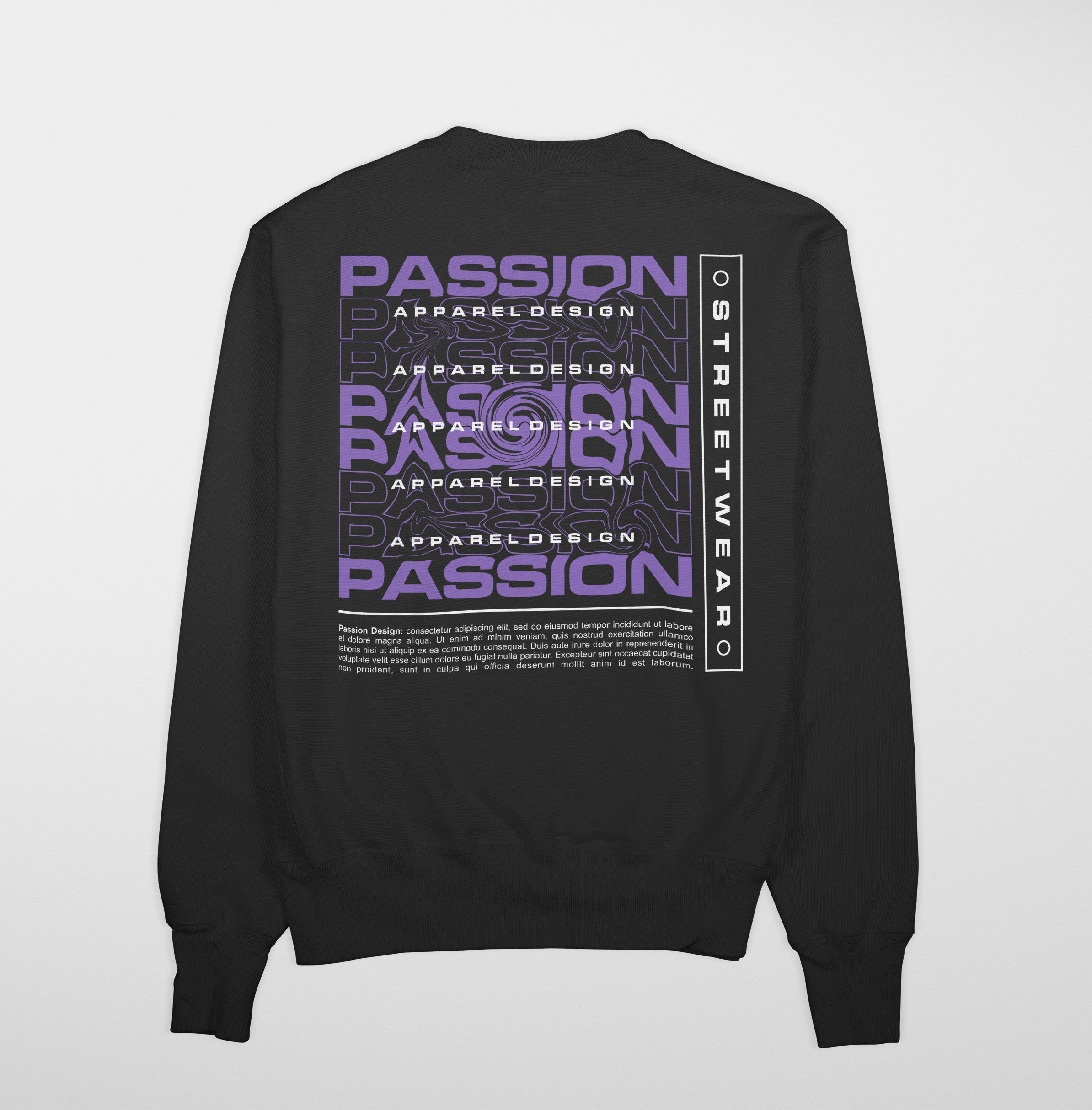 PASSION Sweatshirt (Black)