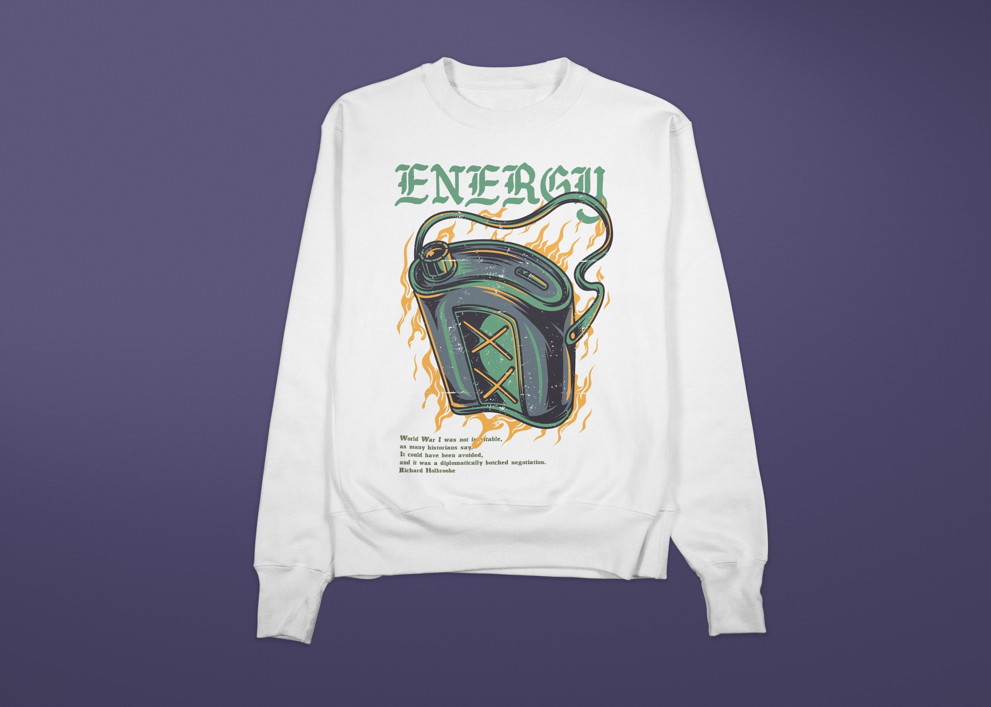 ENERGY Sweatshirt (White)