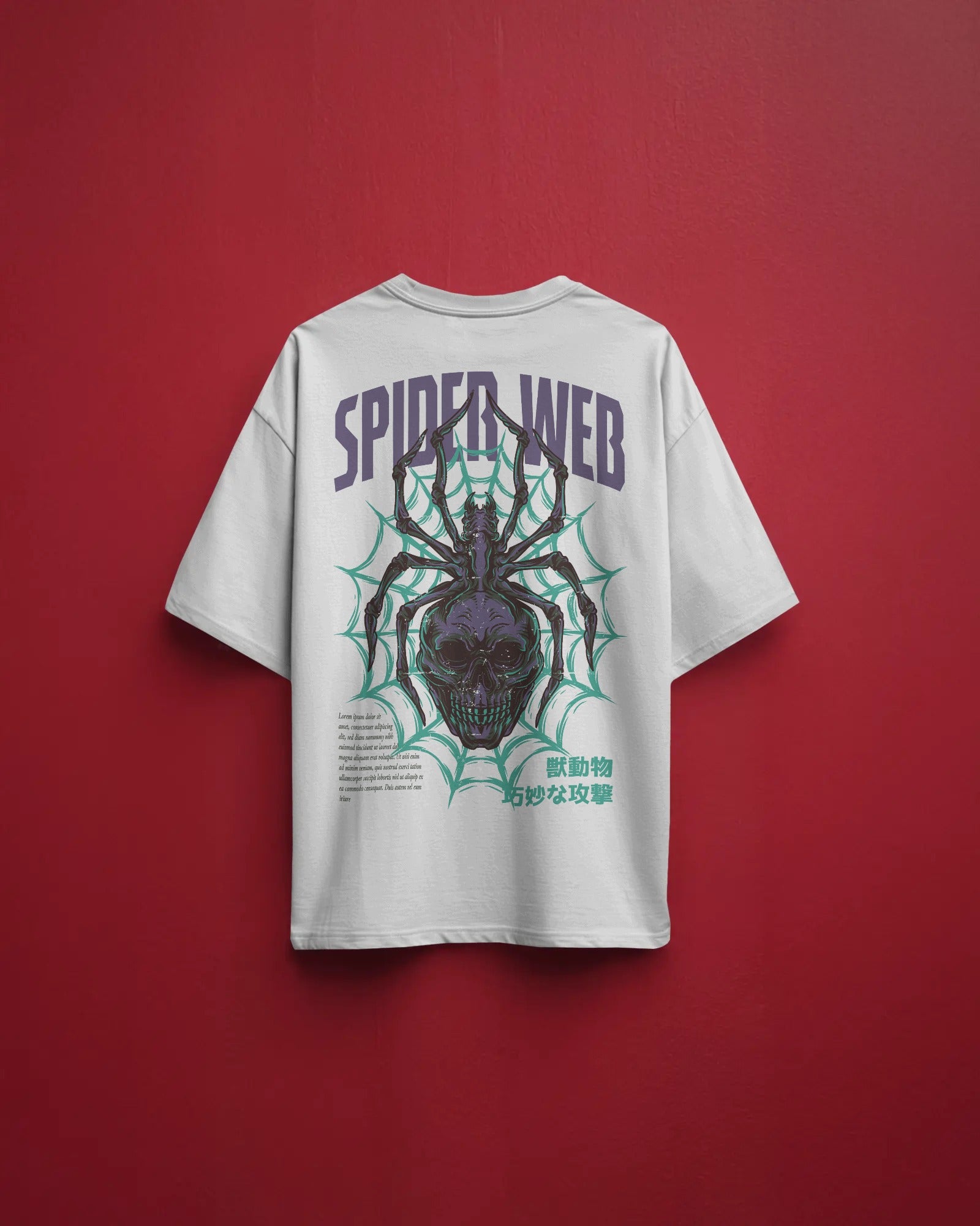 SPIDER WEB Tshirt (White)