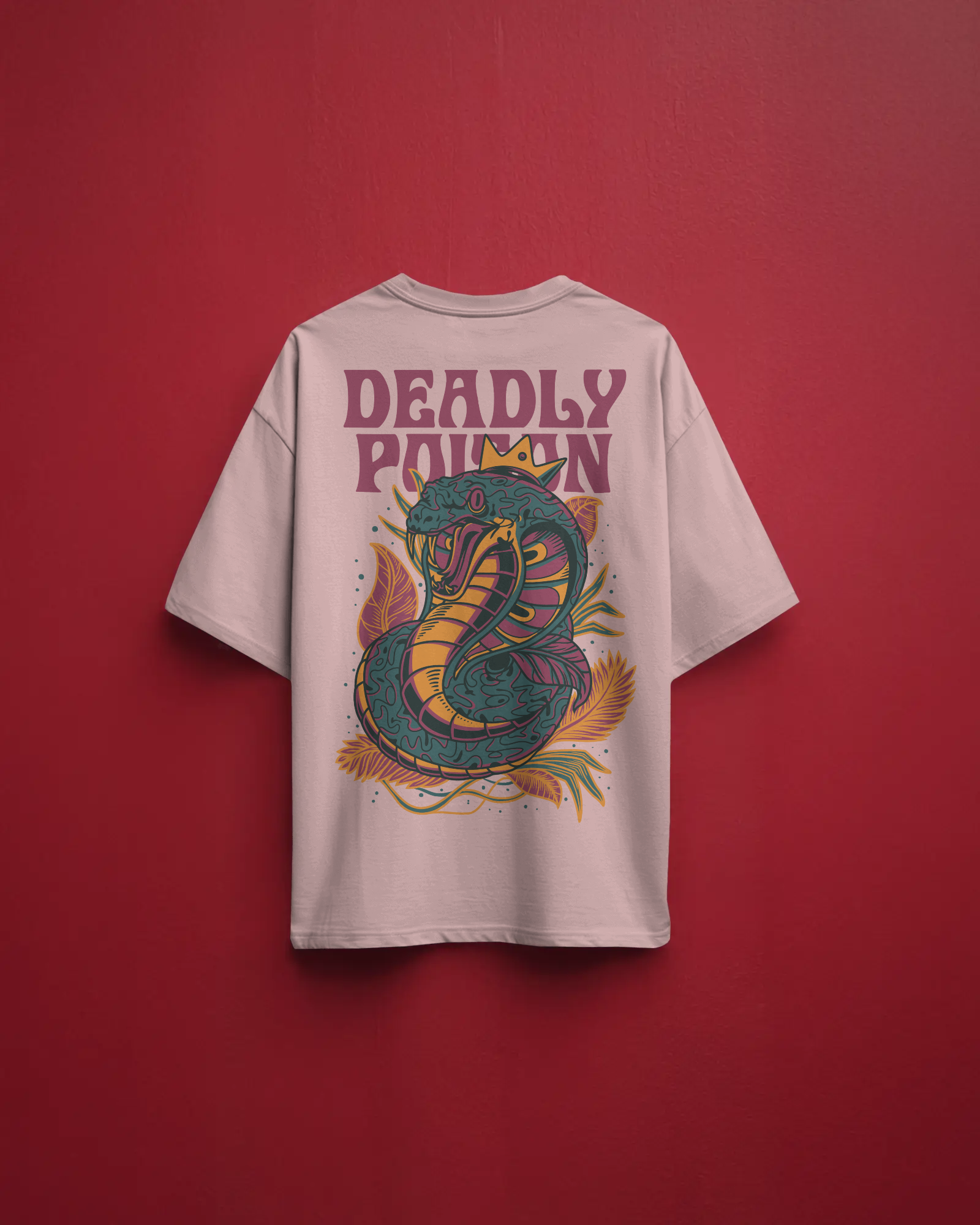 DEADLY POISON Tshirt (Baby Pink)