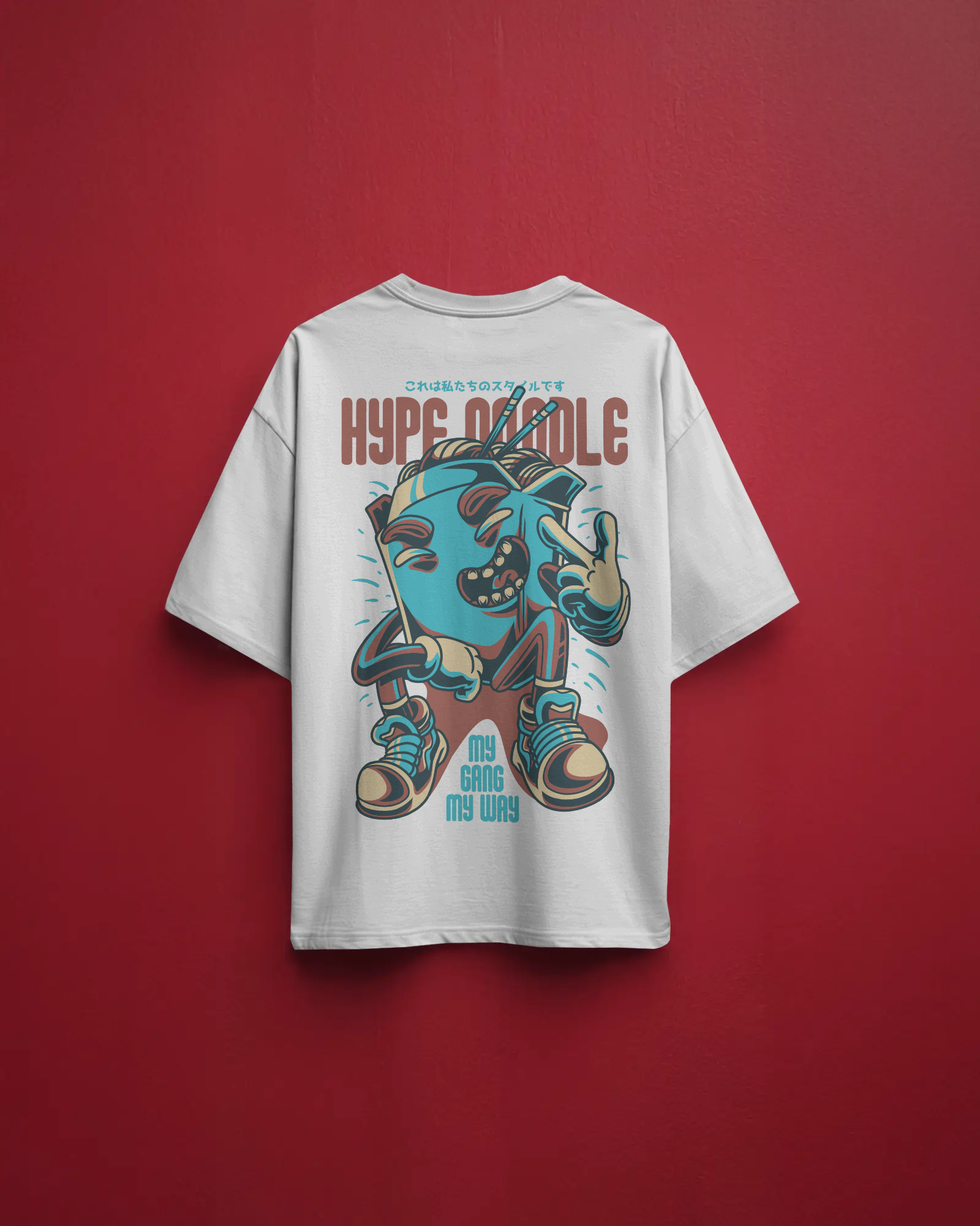 HYPE NOODLE Tshirt (White)