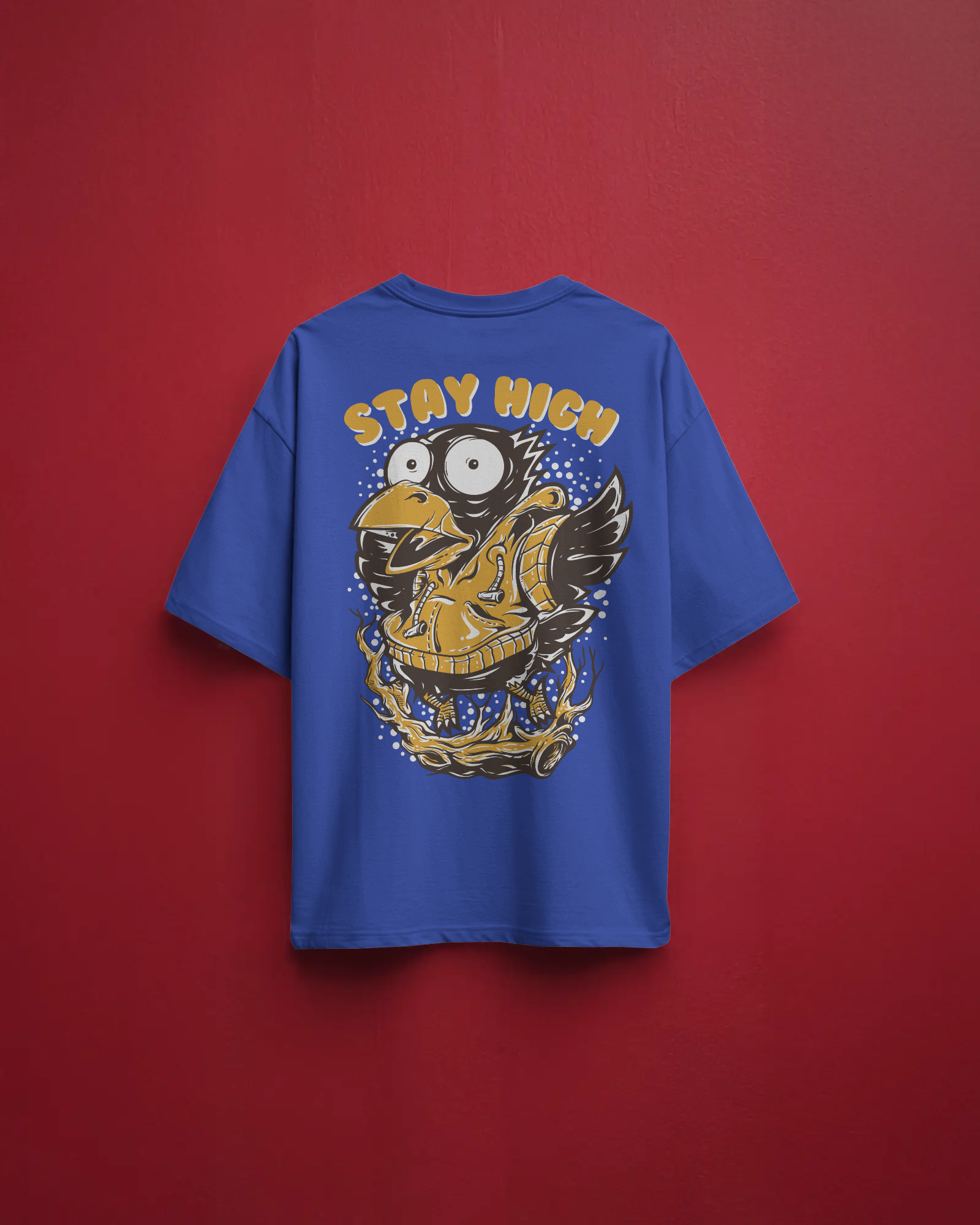 STAY HIGH Tshirt (Royal Blue)