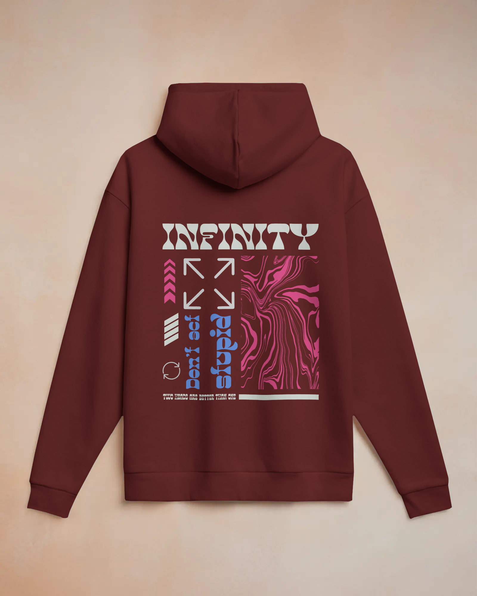 INFINITY  Hoodie (Maroon)