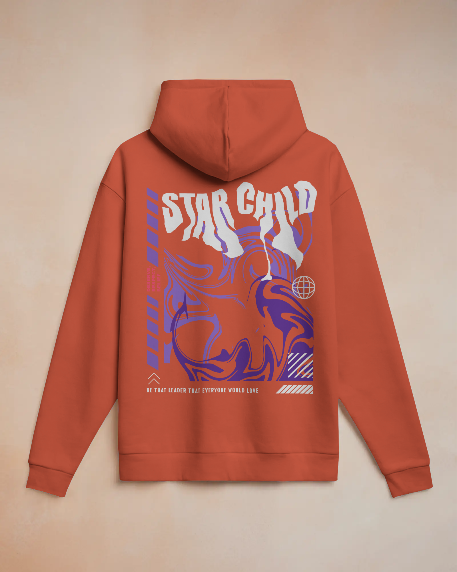 STAR CHILD Hoodie (Orange)