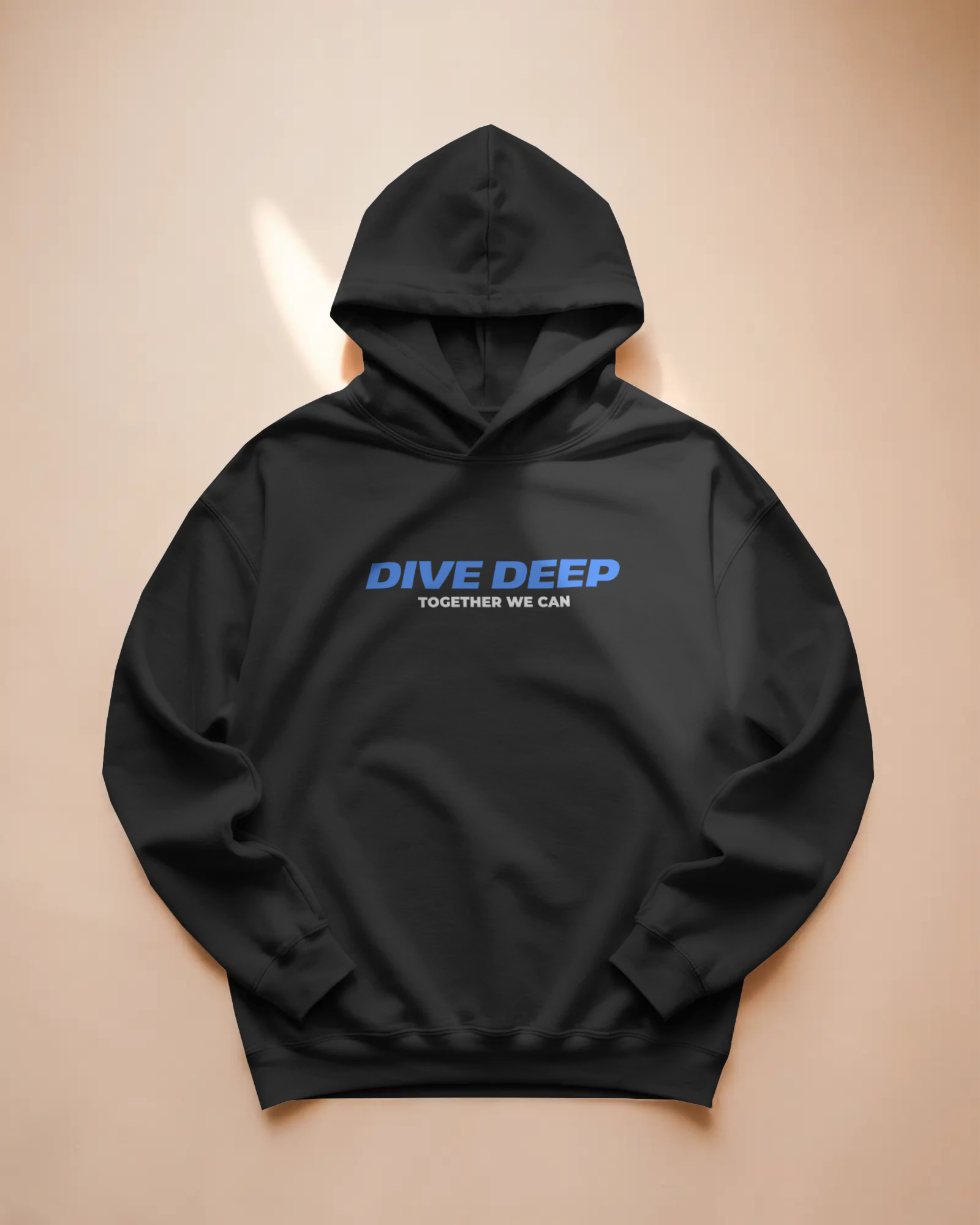 DIVE DEEP Hoodie (Black)