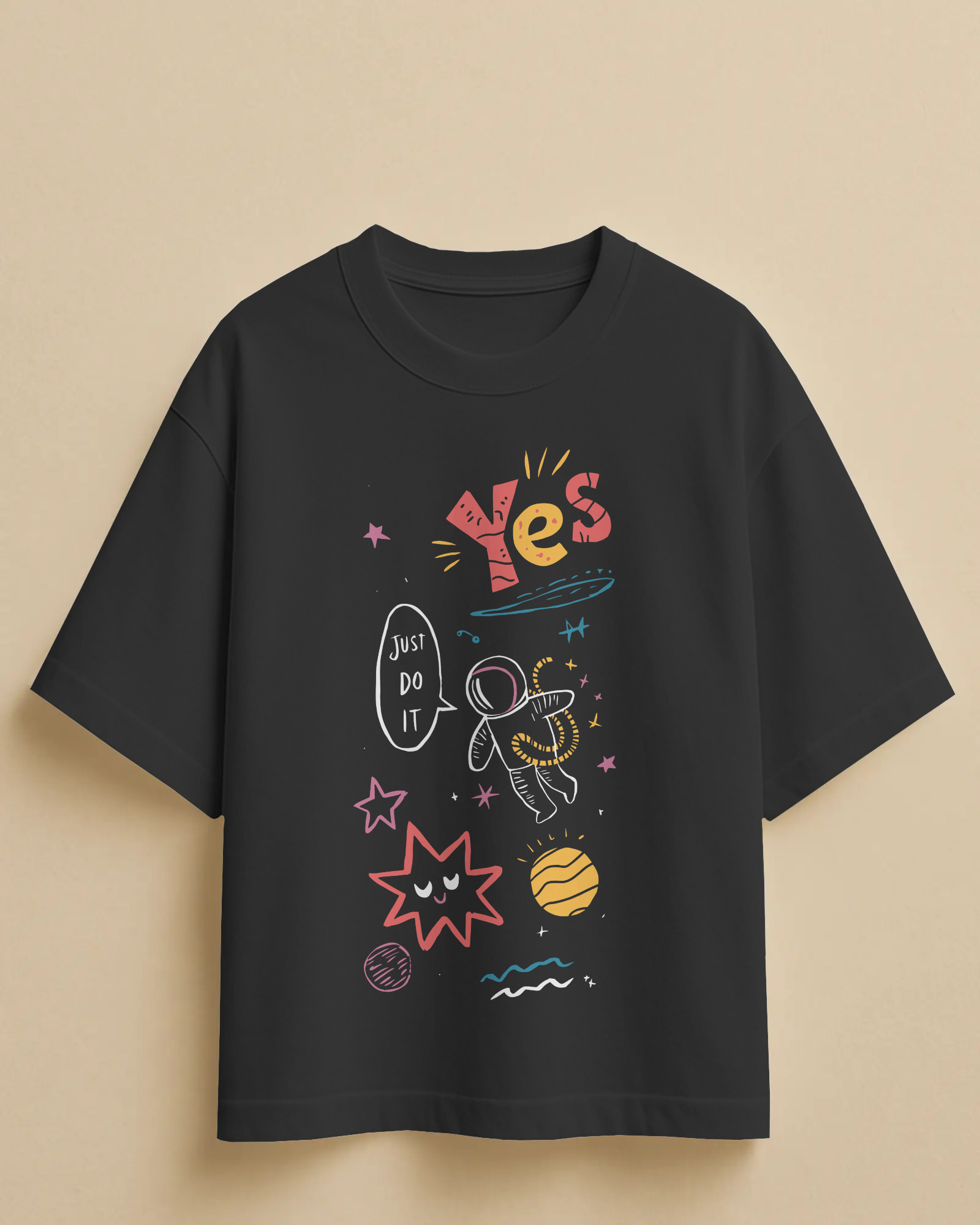 JUST DO IT Tshirt (Black)