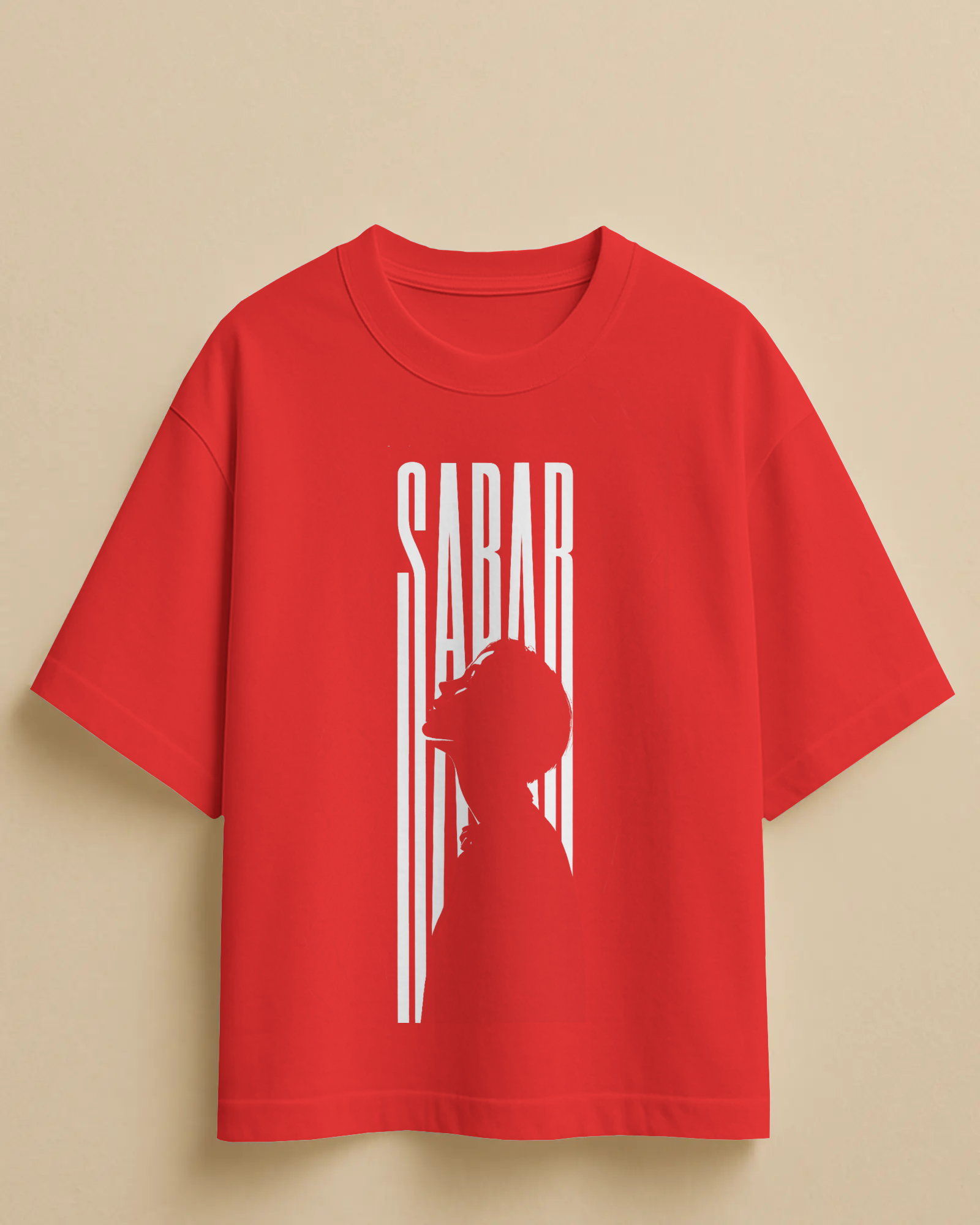 SABAR Oversize Tshirt (Red)