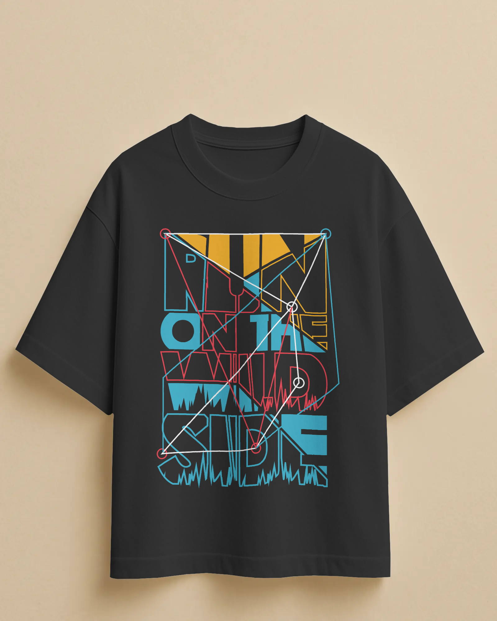 WILD Oversize Tshirt (Black)