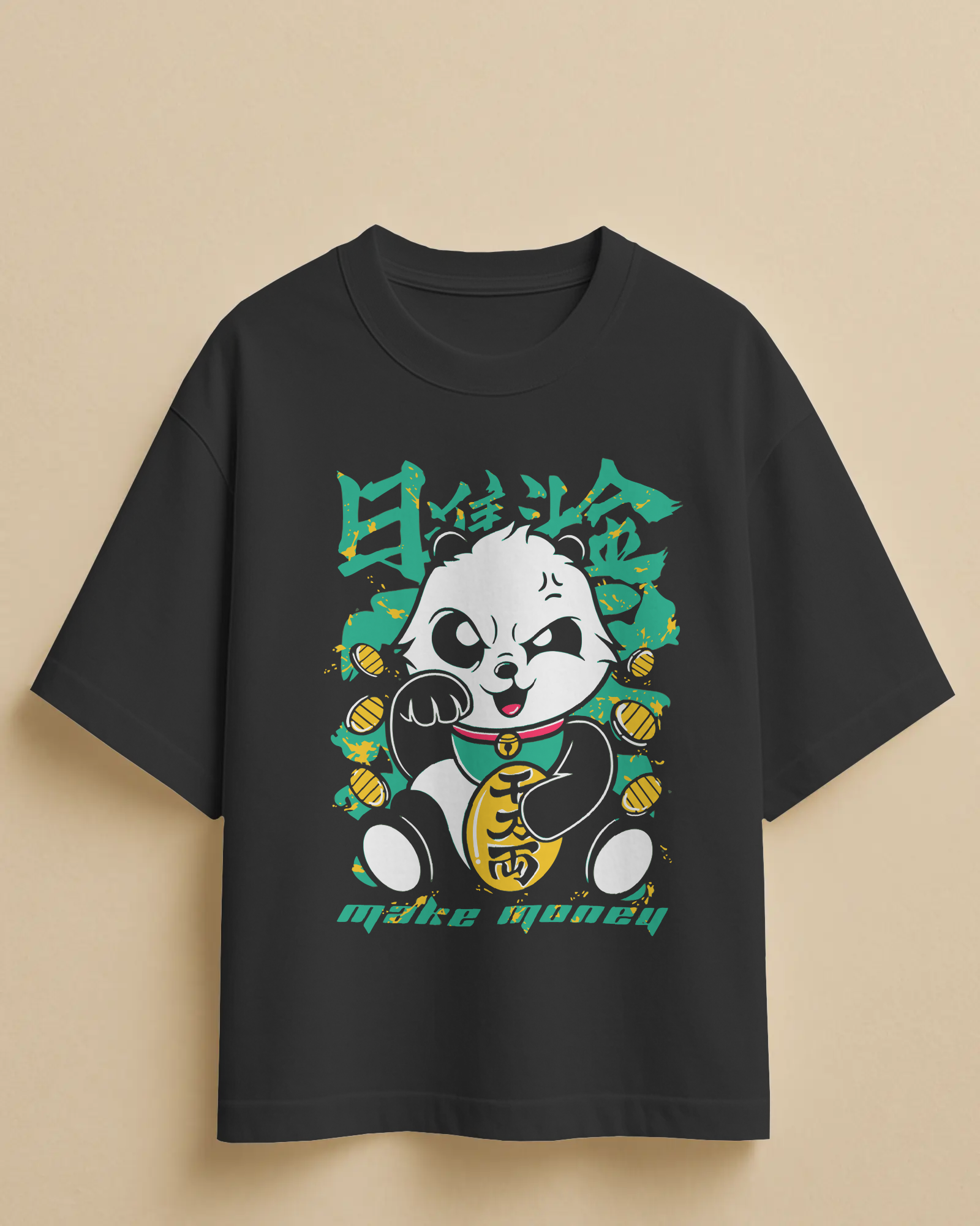 MONEY Oversize Tshirt (Black)