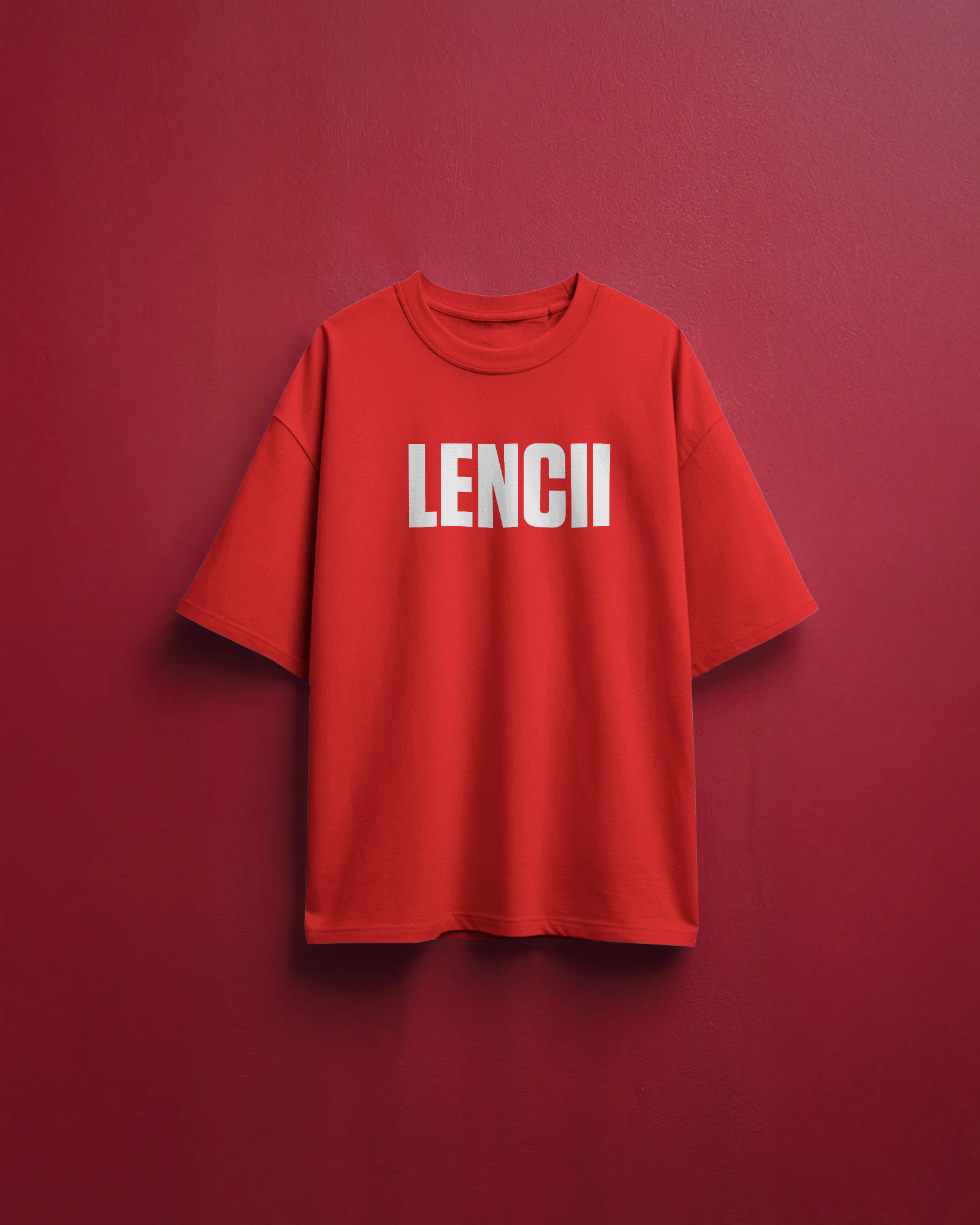 MIND Oversize Tshirt (Red)