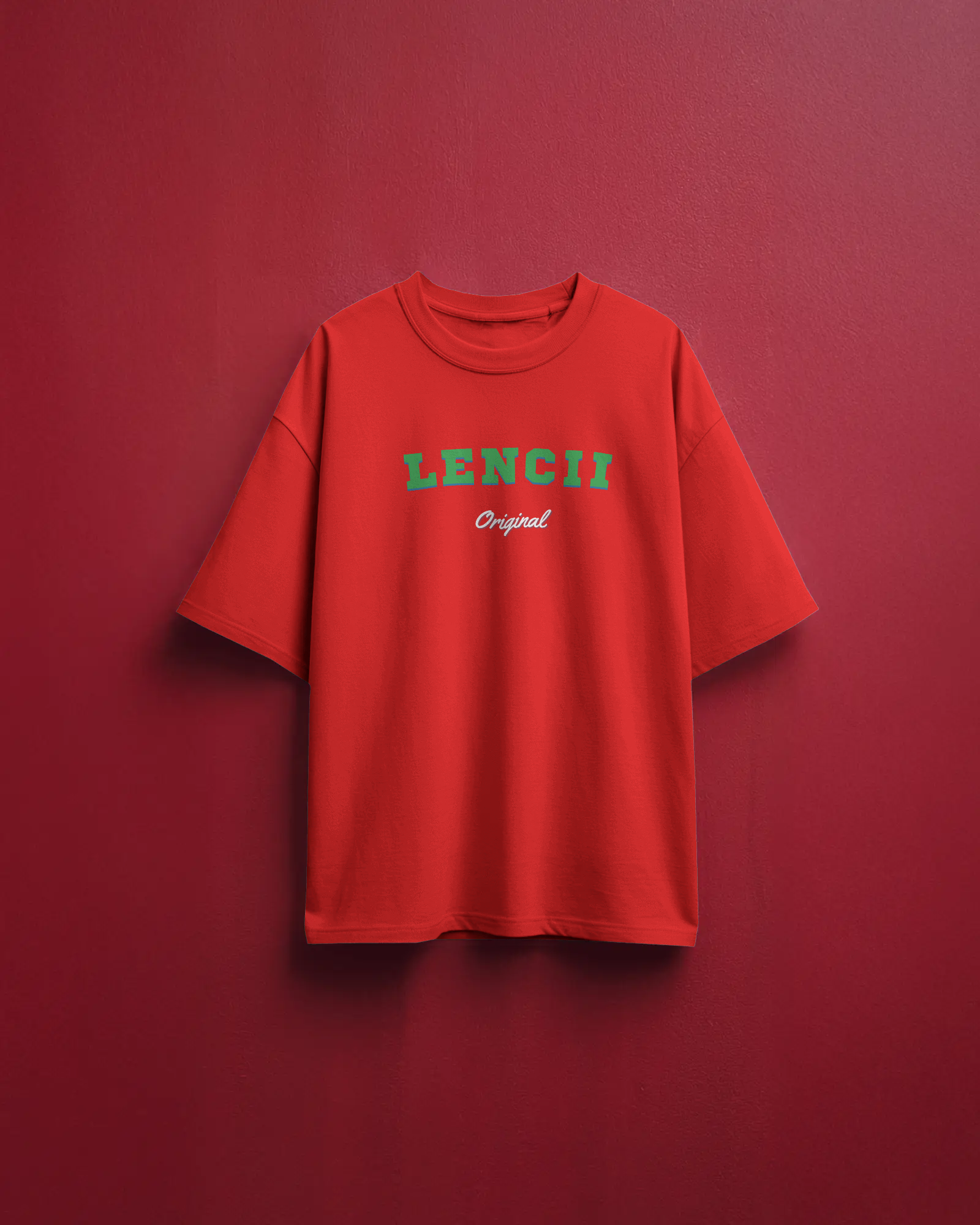 GETLOST Oversize Tshirt (Red)
